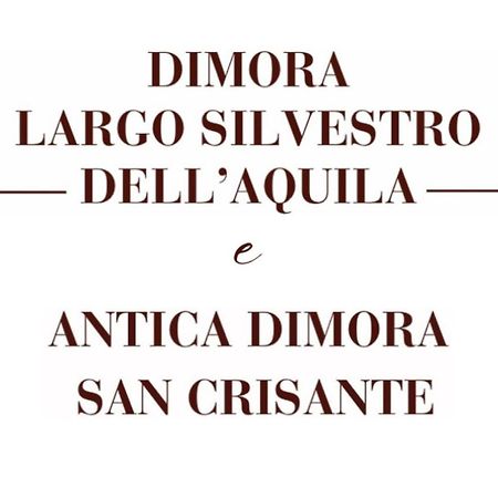 Dimora Largo Silvestro Dell'Aquila- Centro Storico LʼAquila Exterior foto